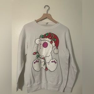 Vintage. Free Style. Christmas. Sweatshirt.